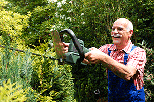 Gartenarbeit